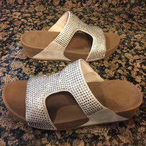 fitflop women's rokkit crystal slide sandal